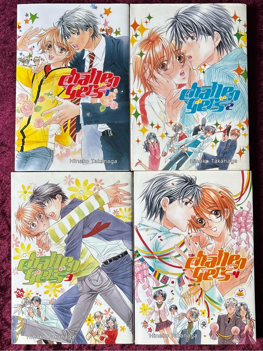 Challengers Volumes 1-4 Manga Set